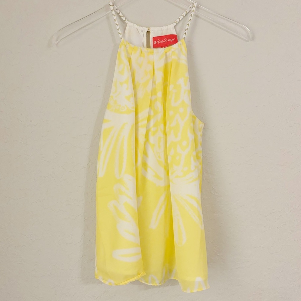 Lilly Pulitzer for Target | Pineapple Halter Top | Size XS
